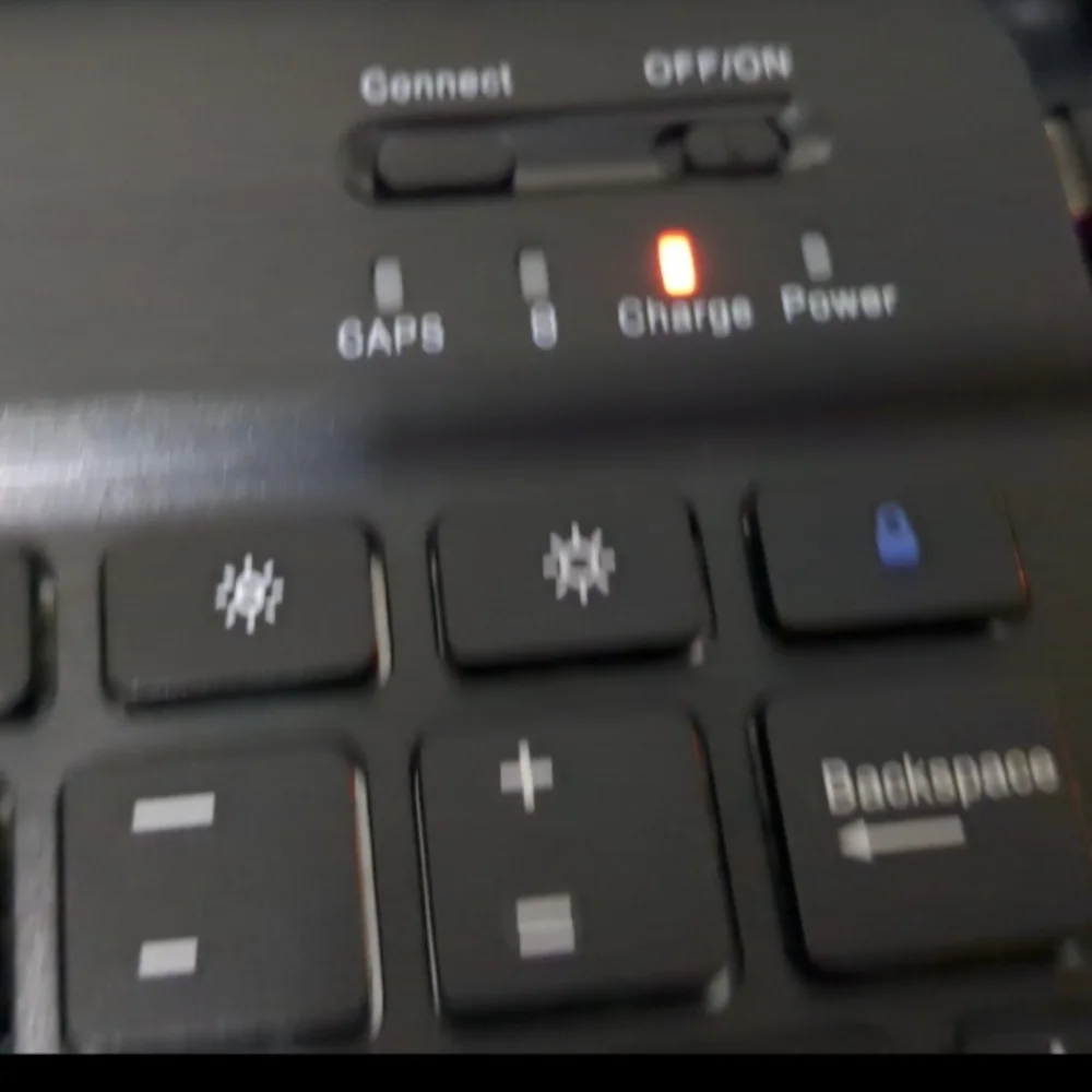 Black Wireless Tablet Keyboard